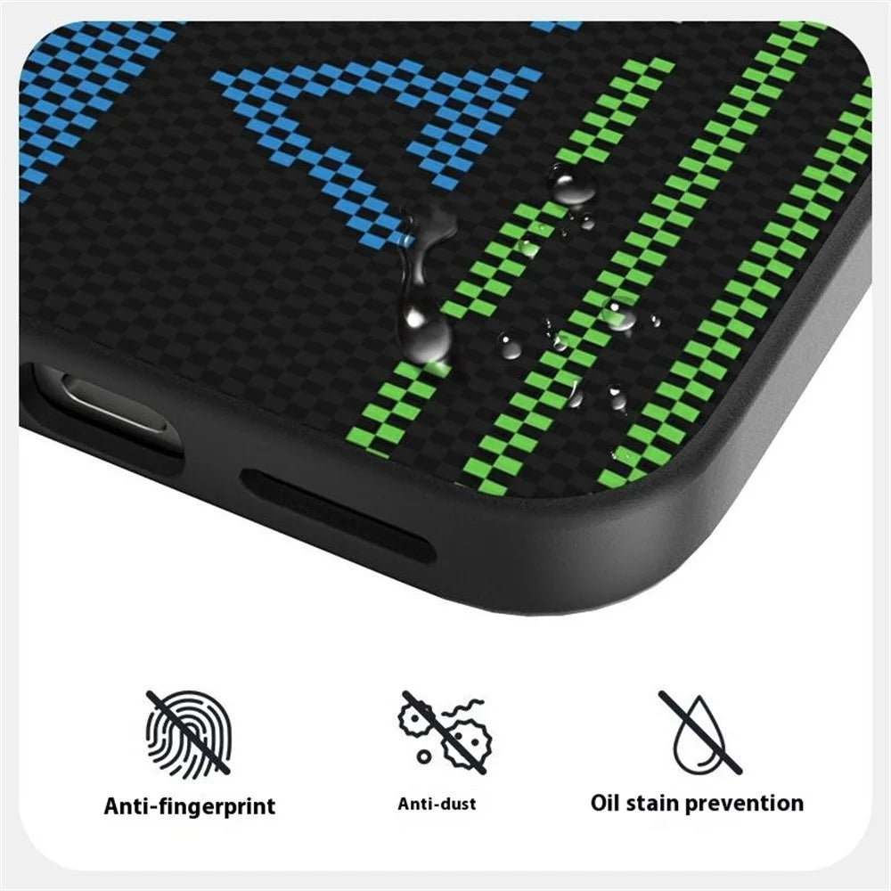 ABEEL For Google Pixel 9a Magnetic Case Micro-Embossing 6D Printed PC TPU Aluminum Alloy Leather Phone Cover - Outstanding No. 1 - 3
