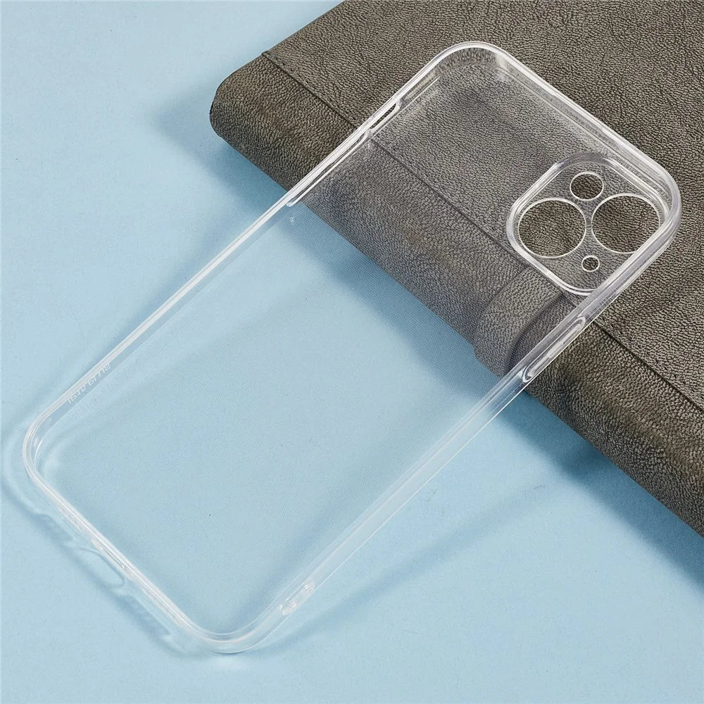 For iPhone 15 Case 1.2mm Ultra Thin Crystal Clear TPU Phone Cover - 4