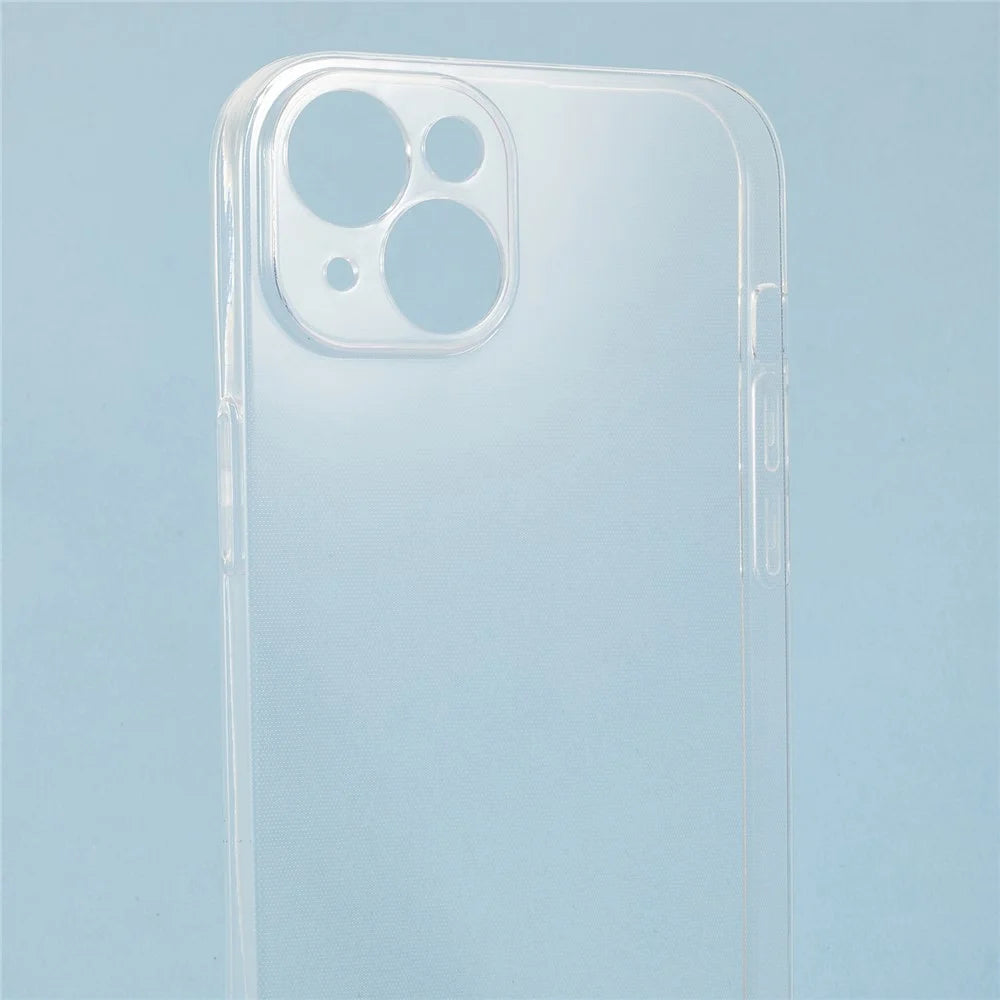 For iPhone 15 Case 1.2mm Ultra Thin Crystal Clear TPU Phone Cover - 5