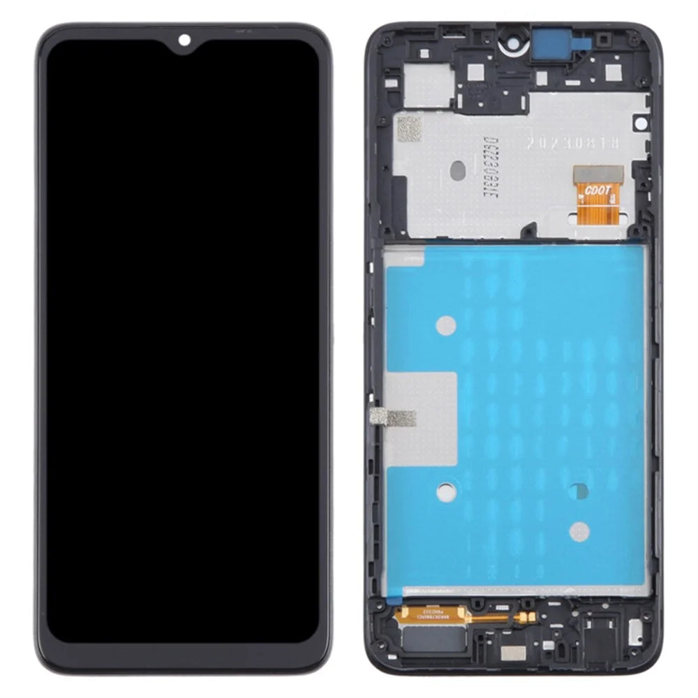 For TCL 40 Nxtpaper 5G Grade C LCD Screen and Digitizer Assembly + Frame Part, Glossy Screen (Without Logo) - 1