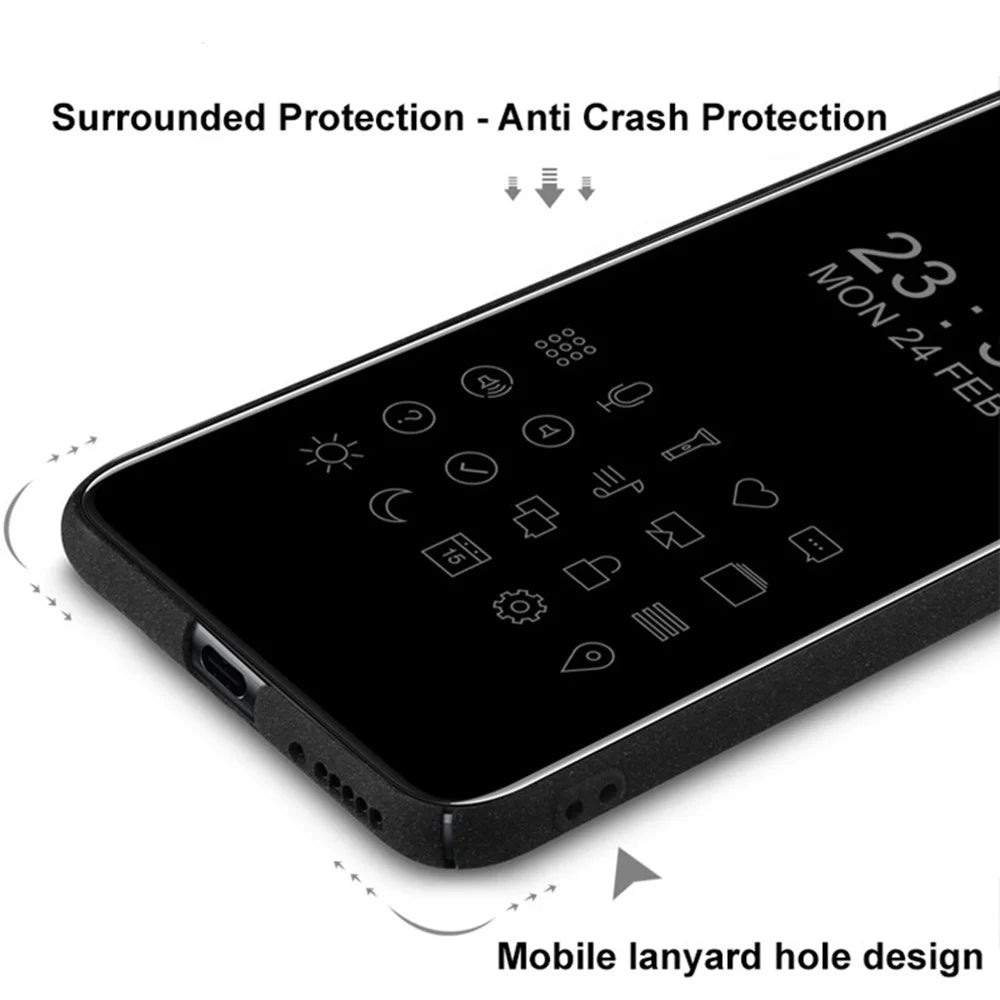 IMAK For Samsung Galaxy S25 Ultra Cowboy Hard Case PC Phone Back Cover - Matte Black - 3