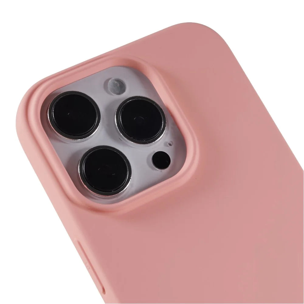 TPU Phone Case for iPhone 14 Pro Max, 2.0mm Thickness Anti-scratch Protective Cover - Pink - 6