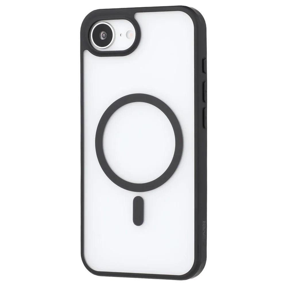 X-LEVEL For iPhone 17e / 16e Magnetic Case PC + TPU Matte Anti Drop Cell Phone Cover - Black - 4