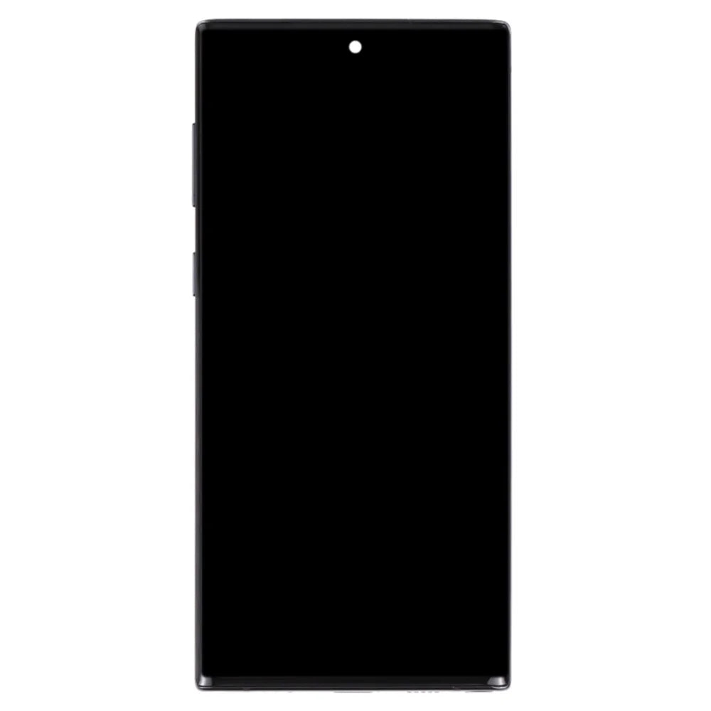 For Samsung Galaxy Note 10 5G N971 / 10 4G N970 Grade C OLED Screen and Digitizer Assembly + Frame Replacement Part (Without Logo) - Black - 2