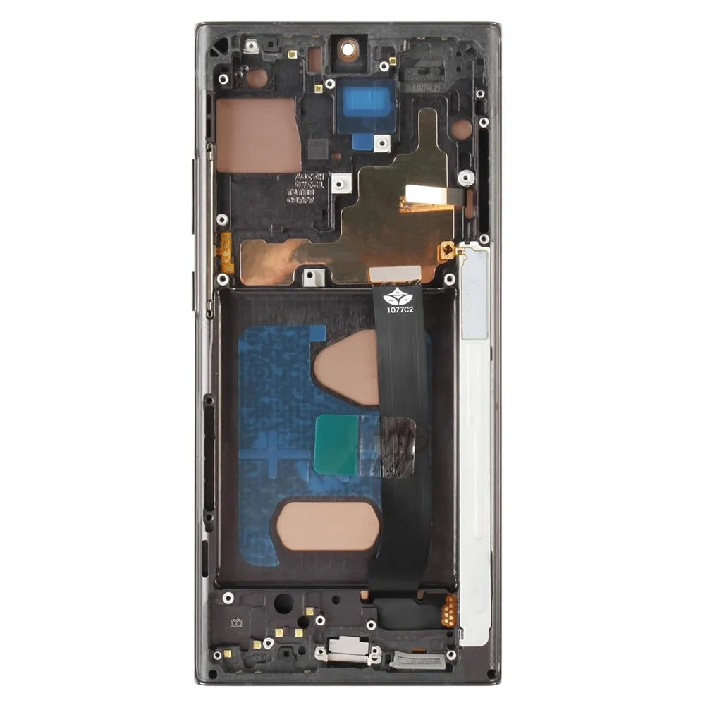 For Samsung Galaxy Note20 Ultra N985 / 20 Ultra 5G N986 Grade C LCD Screen and Digitizer Assembly + Frame Part (TFT) (Without Logo) - Black - 3