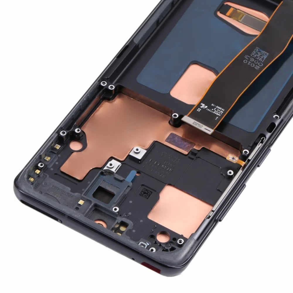 For Samsung Galaxy S20 Ultra / S20 Ultra 5G G988 OEM Grade S AMOLED Screen and Digitizer Assembly + Frame (Without Logo) - Black - 4
