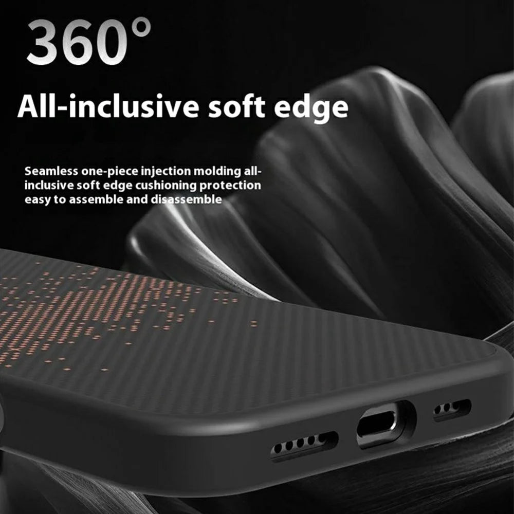 For iPhone 16 Case Milky Way Pattern TPU + PC Anti Fingerprint Phone Back Cover - Grey - 2