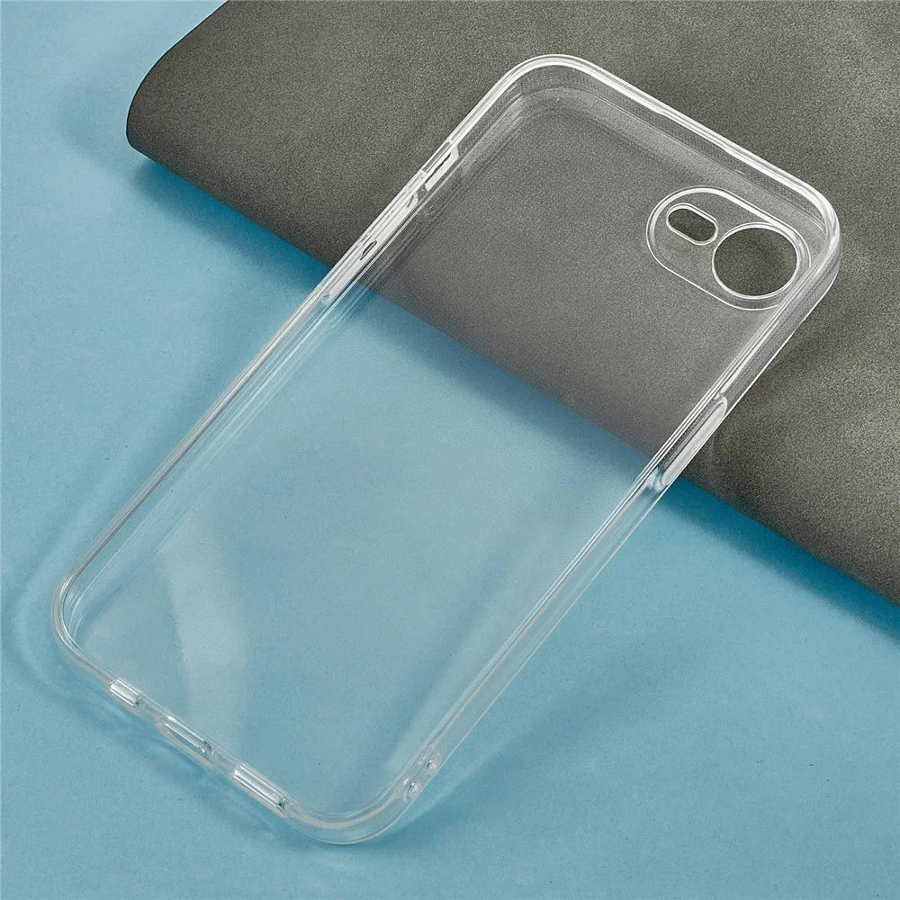 For iPhone 17e / 16e Case Watermark-Free 2.0mm Clear Phone TPU Cover - 4