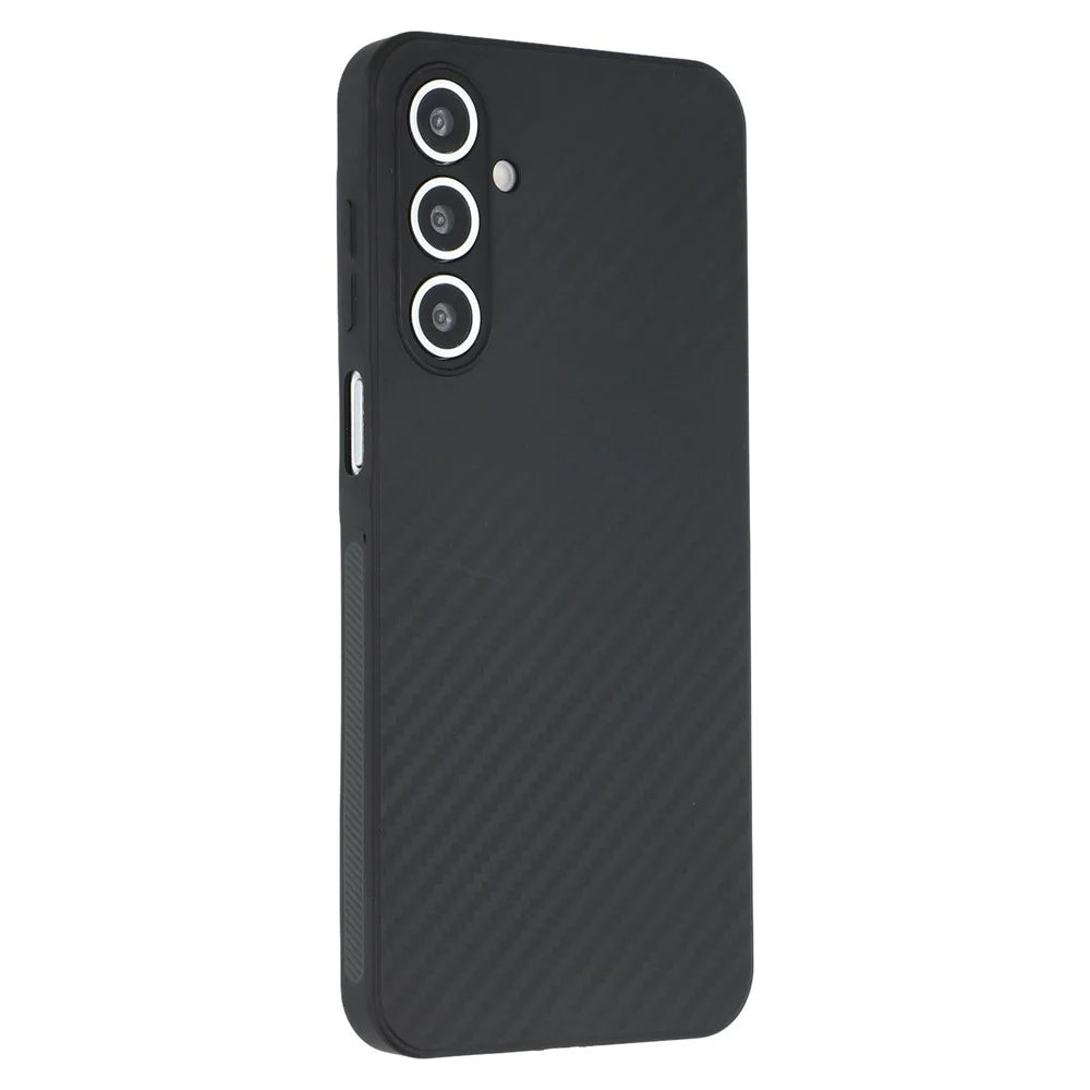 For Samsung Galaxy A16 4G / 5G Case Flexible TPU Carbon Fiber Texture Shockproof Phone Cover - 1