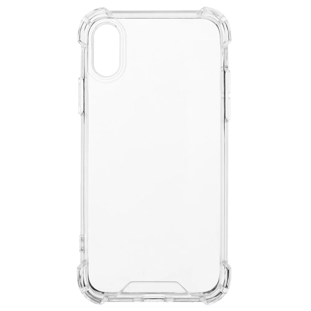 For iPhone XS Max Case Reinforced Corners TPU Frame + Acrylic Back Phone Cover - 2