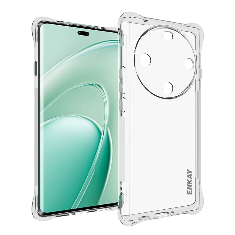 ENKAY HAT PRINCE For Realme 14 Pro 5G Clear Phone Case   Shockproof Anti-slip TPU Cover - Transparent - 1