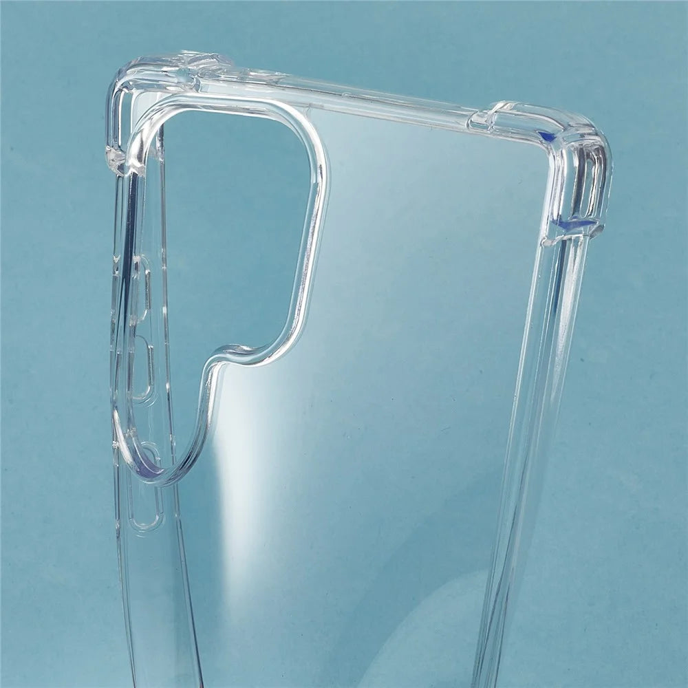 For Samsung Galaxy S24 Ultra Clear Phone Case TPU + Acrylic 1.5mm Shockproof Back Cover - 7