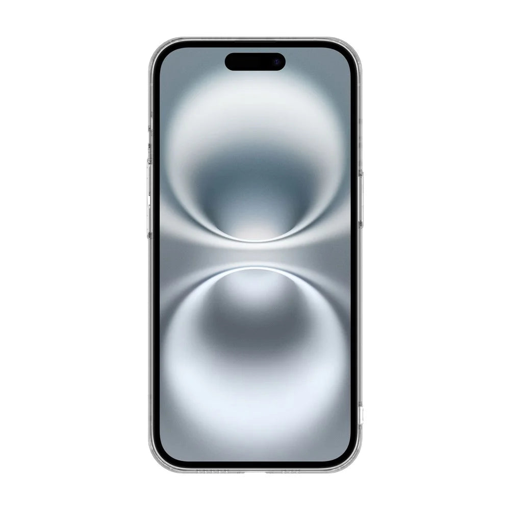 KALEBOL For iPhone 16 Clear Case  1.5mm Thickened TPU Shockproof Phone Cover - Transparent - 3