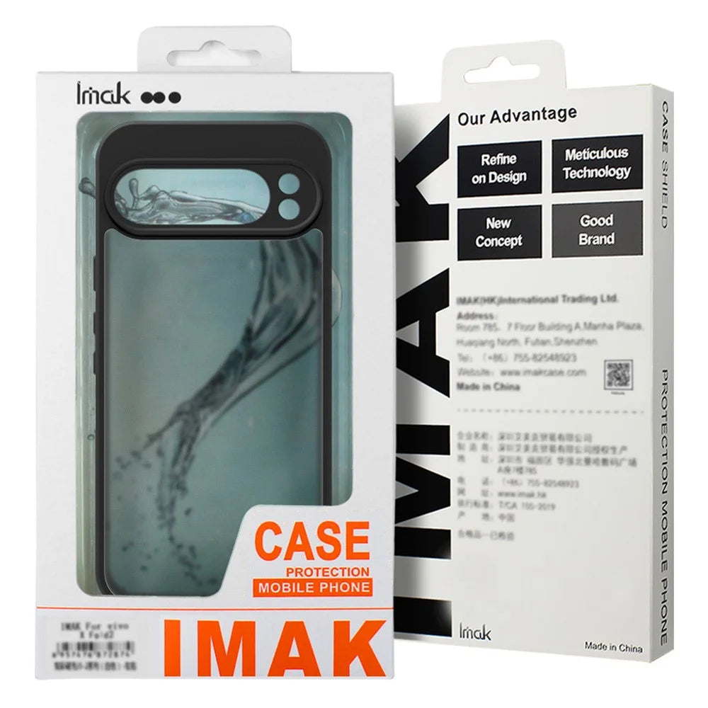 IMAK UX-9B Series For Samsung Galaxy S25 Case Tiny Airbag PC TPU Matte Phone Cover - 7