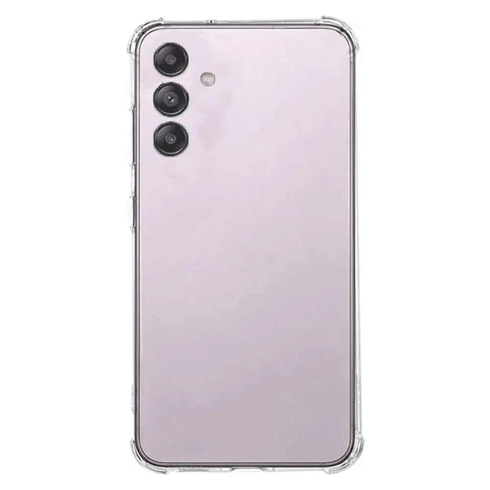 SHANWO For Samsung Galaxy S24+ TPU Clear Case 1.5mm Shockproof Mobile Back Cover - 1