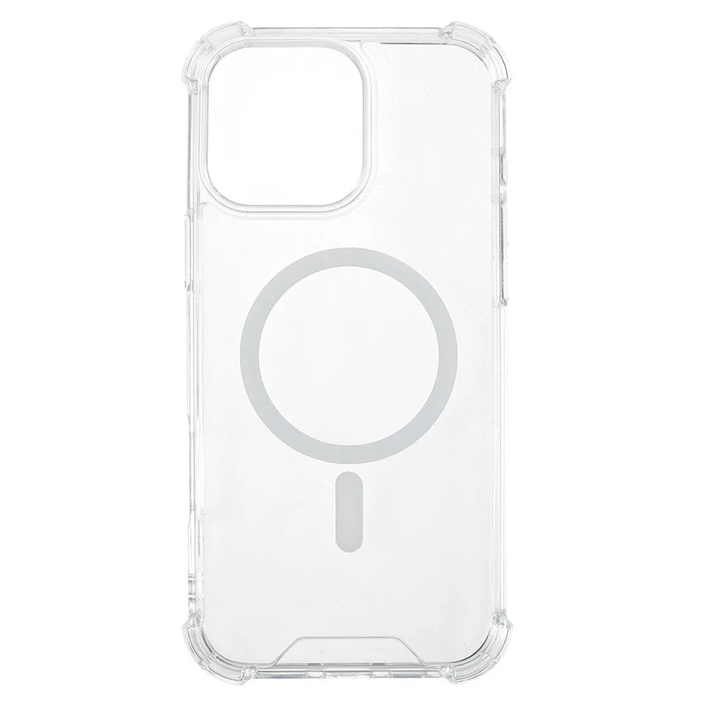 For iPhone 16 Pro Clear Phone Case Compatible with MagSafe 1.5mm Shockproof Back Cover - 2