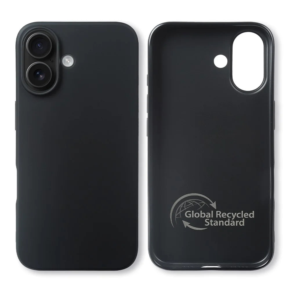 For iPhone 16 Case GRS Certified RCS Eco-Friendly Material Single Side Matte Slim Anti Drop Phone Cover - 3