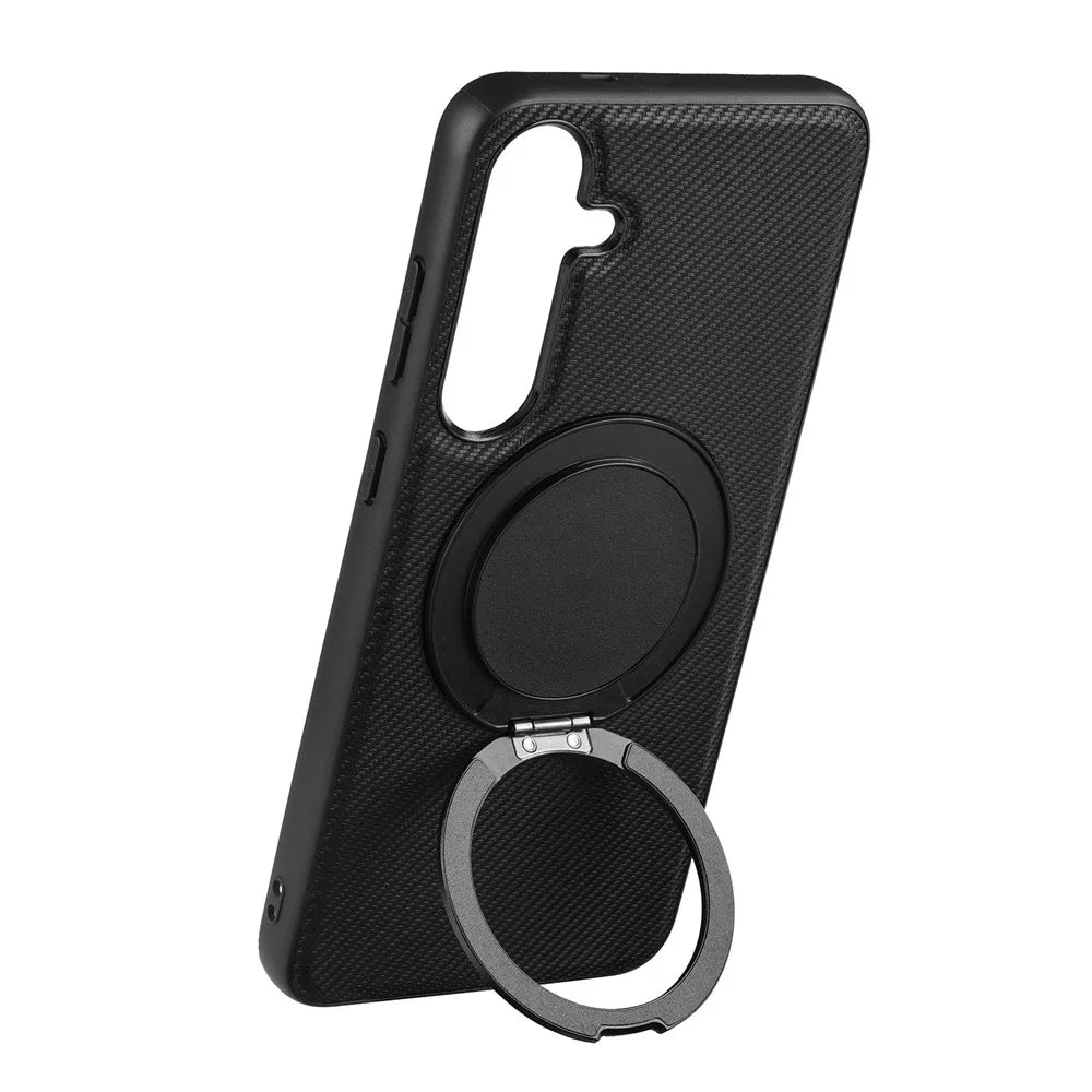 VILI TCY for Samsung Galaxy A56 5G Magnetic Phone Case with Rotary Kickstand PC TPU Back Cover - 4