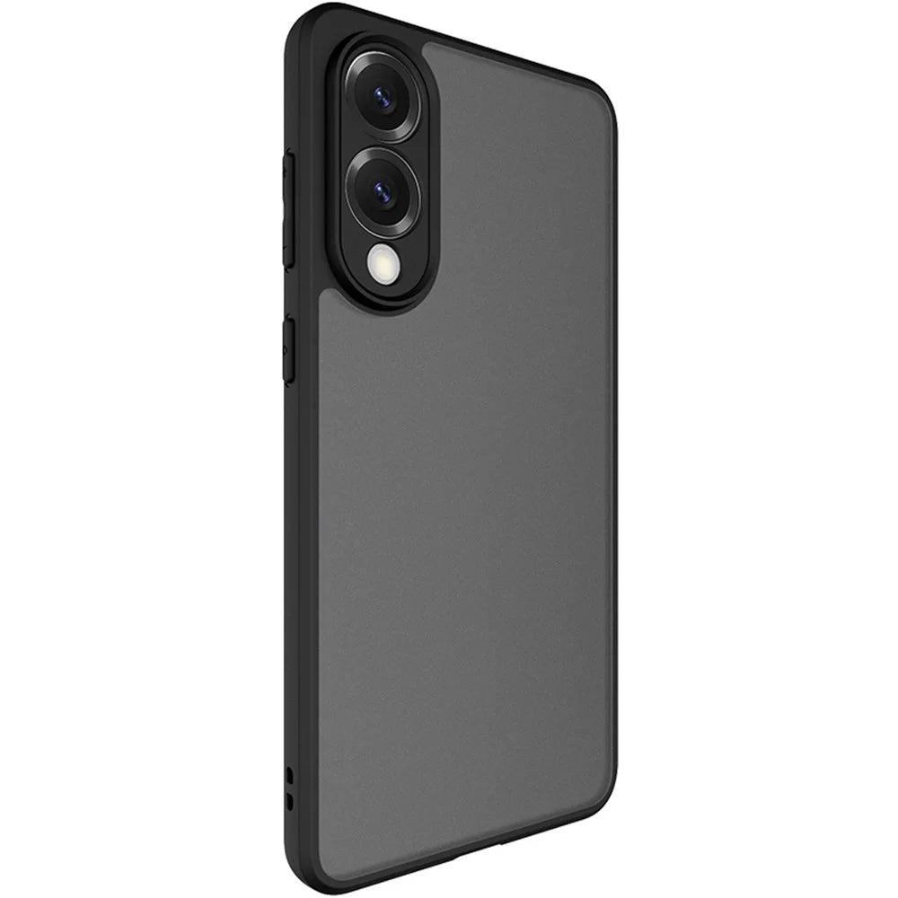 IMAK UX-9B Series For Samsung Galaxy S25 Edge Case Tiny Airbag PC TPU Matte Phone Cover - 3