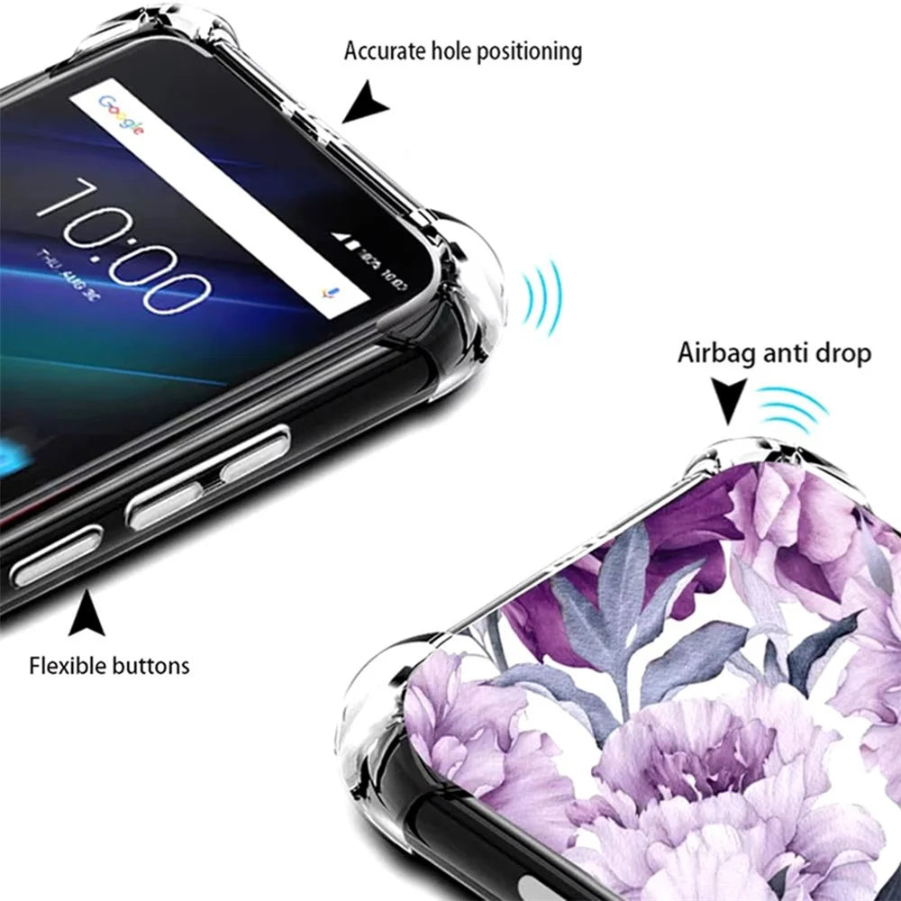 SHANWO For Samsung Galaxy A15 4G  /  5G TPU Clear Case 1.5mm Shockproof Mobile Back Cover - 2