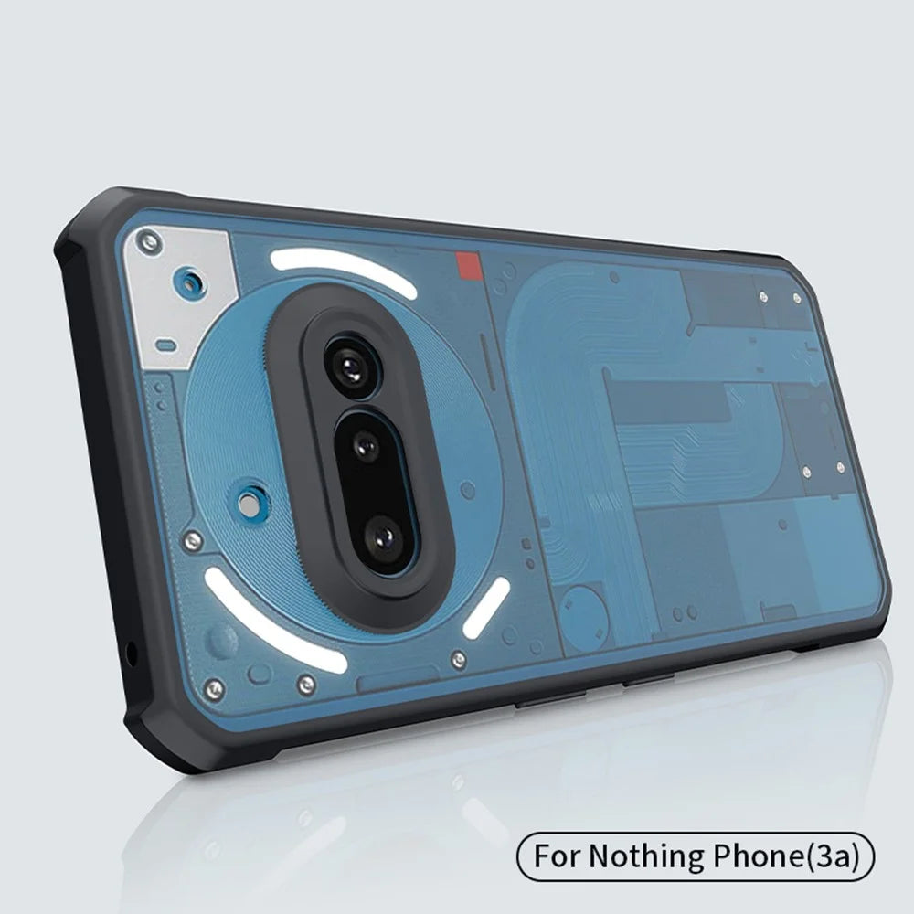 XUNDD For Nothing Phone (3a) Case Dropproof TPU + Acrylic Clear Back Phone Cover - 2