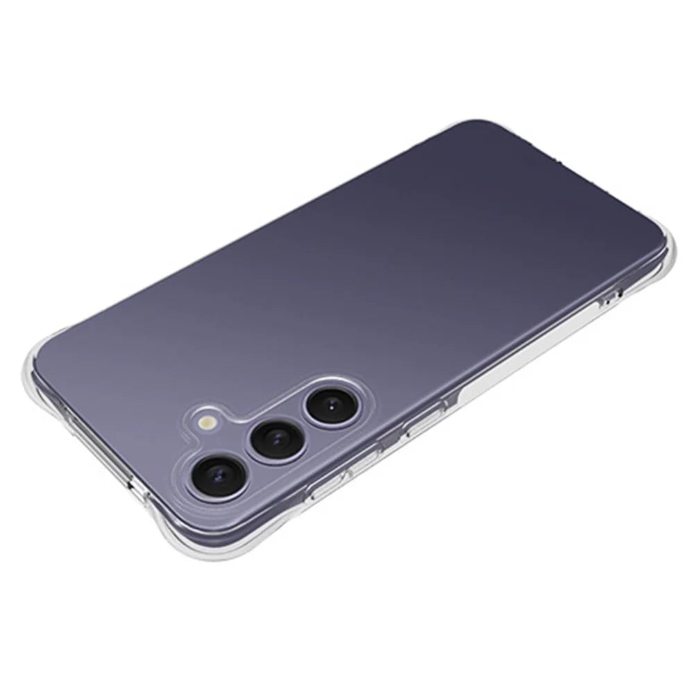 TYMEI For Samsung Galaxy S25 Case Four Corner Shockproof 1.5mm Clear Phone Cover - 3