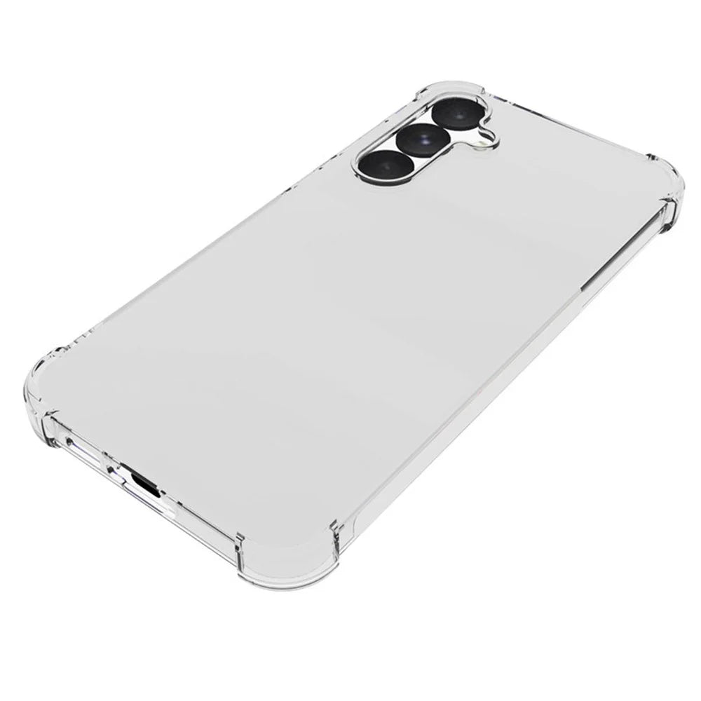 TYMEI For Samsung Galaxy S24+ Case Four Corner Shockproof 1.5mm Clear Phone Cover - 4