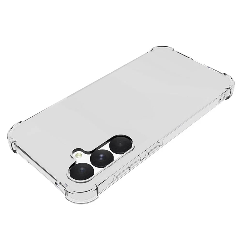 TYMEI For Samsung Galaxy S24 Case Four Corner Shockproof 1.5mm Clear Phone Cover - 3