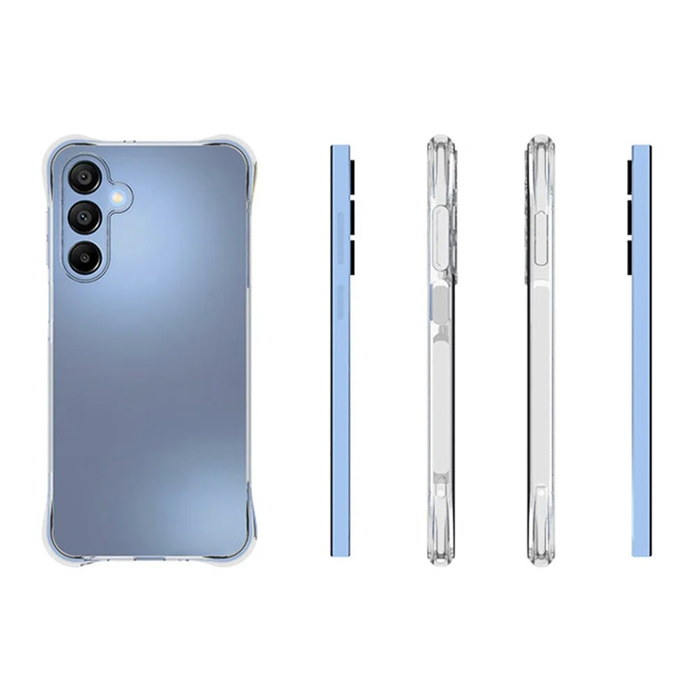TYMEI For Samsung Galaxy A37 5G / A56 5G / A36 5G Case Four Corner Shockproof 1.5mm Clear Phone Cover - 5