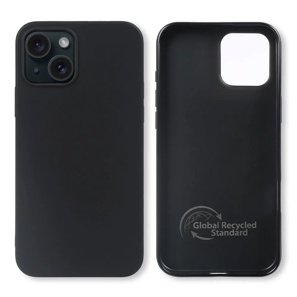 For iPhone 14 Case GRS Certified RCS Eco-Friendly Material Single Side Matte Slim Anti Drop Phone Cover - 2
