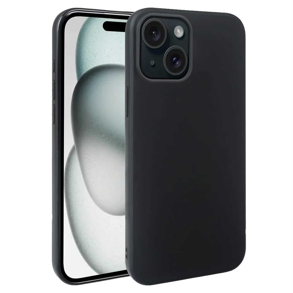 For iPhone 15 Case GRS Certified RCS Eco-Friendly Material Single Side Matte Slim Anti Drop Phone Cover - 1