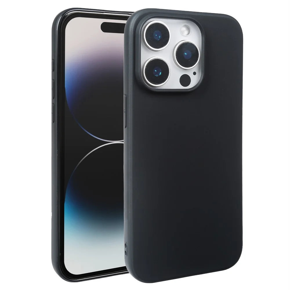 For iPhone 14 Pro Case GRS Certified RCS Eco-Friendly Material Single Side Matte Slim Anti Drop Phone Cover - 1