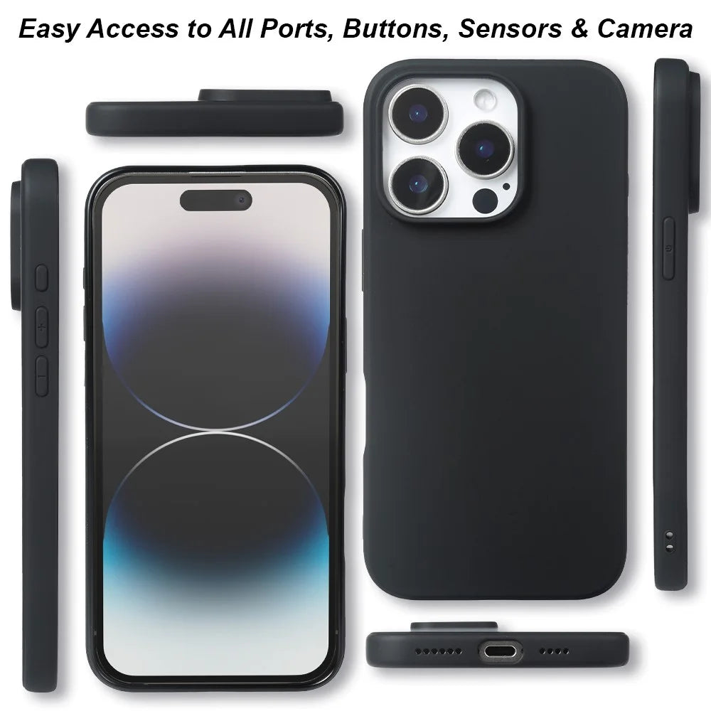For iPhone 14 Pro Case GRS Certified RCS Eco-Friendly Material Single Side Matte Slim Anti Drop Phone Cover - 4