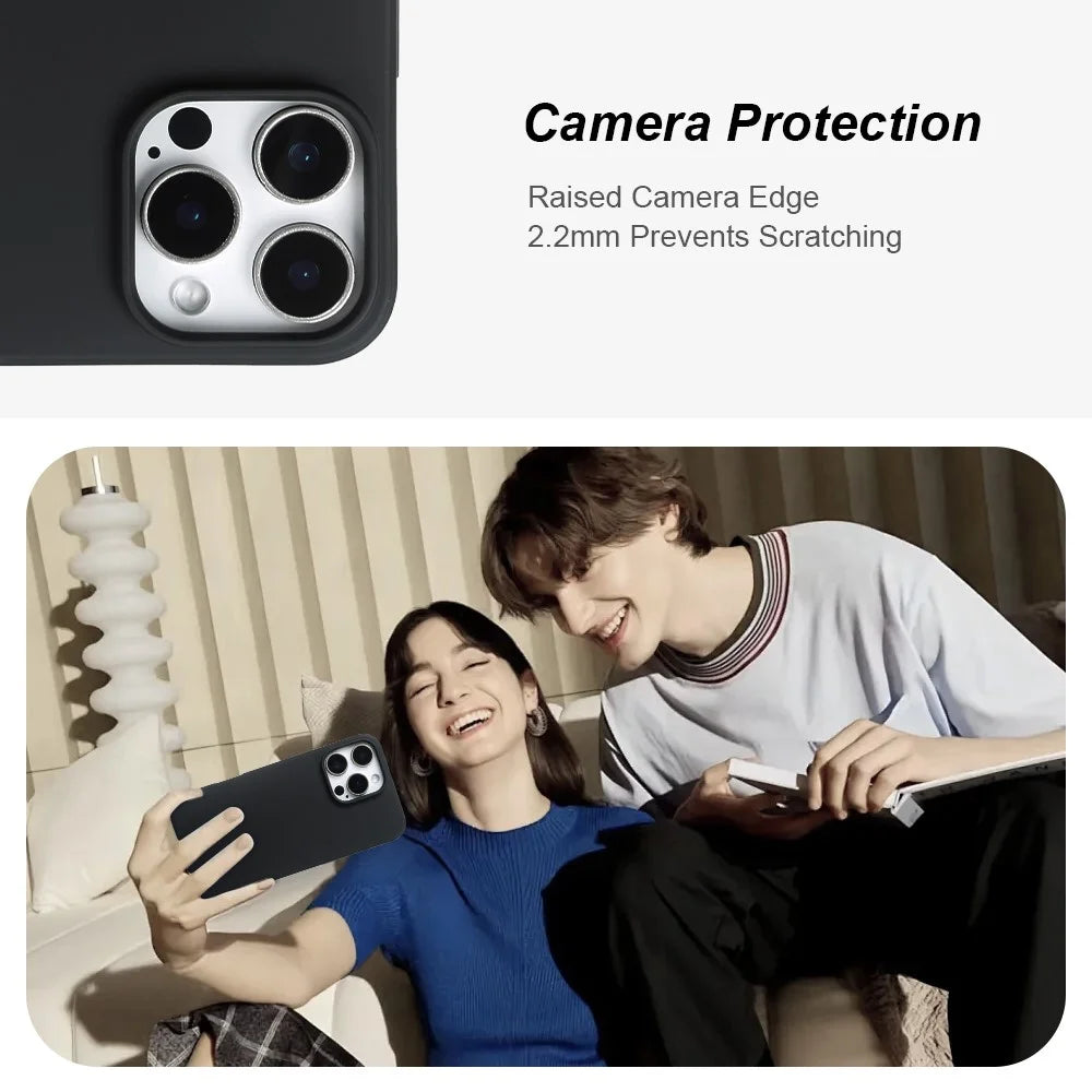 For iPhone 14 Pro Case GRS Certified RCS Eco-Friendly Material Single Side Matte Slim Anti Drop Phone Cover - 5