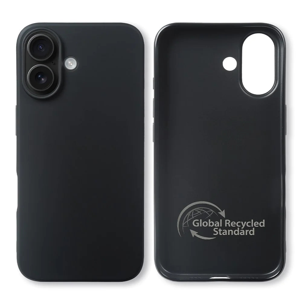 For iPhone 16 Plus Case GRS Certified RCS Eco-Friendly Material Single Side Matte Slim Anti Drop Phone Cover - 2