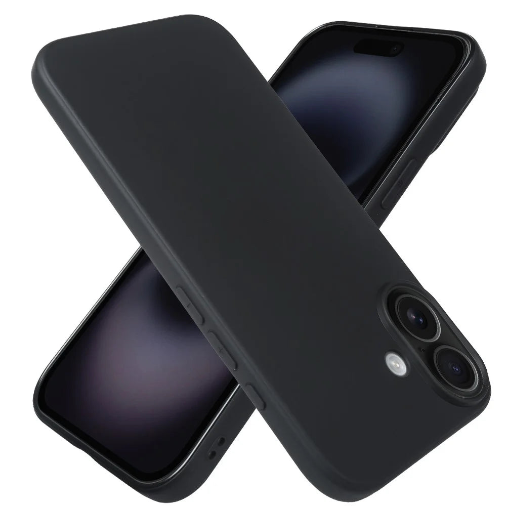 For iPhone 16 Plus Case GRS Certified RCS Eco-Friendly Material Single Side Matte Slim Anti Drop Phone Cover - 3