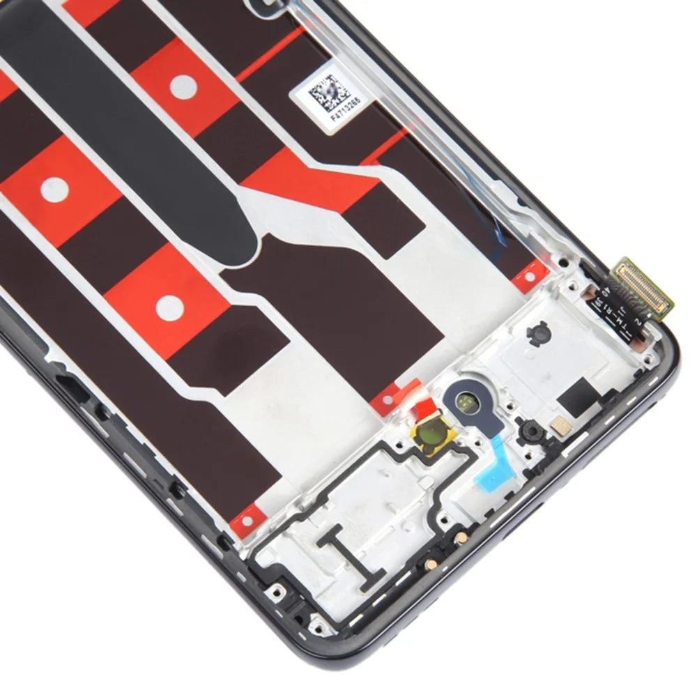 For Oppo Reno8 T 5G Grade C OLED Screen and Digitizer Assembly + Frame Spare Part (Without Logo) - Blue - 4