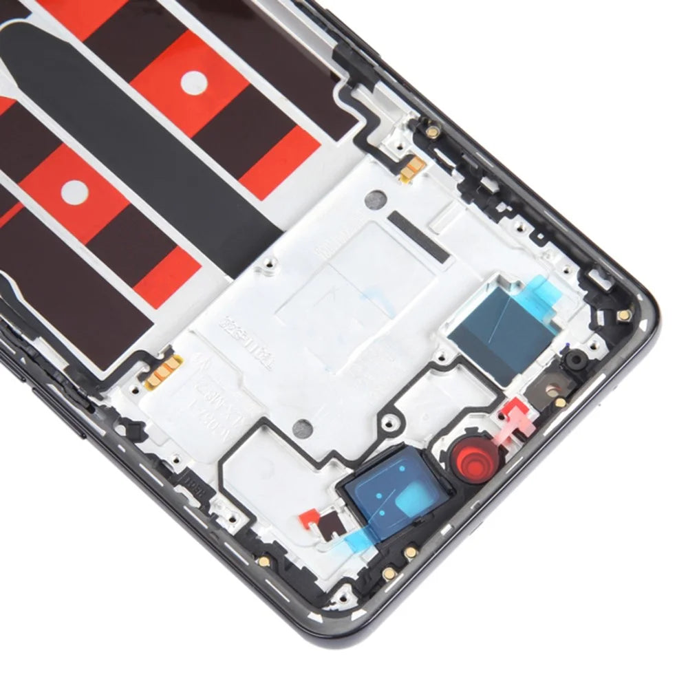 For Oppo Reno8 T 5G Grade C OLED Screen and Digitizer Assembly + Frame Spare Part (Without Logo) - Blue - 5