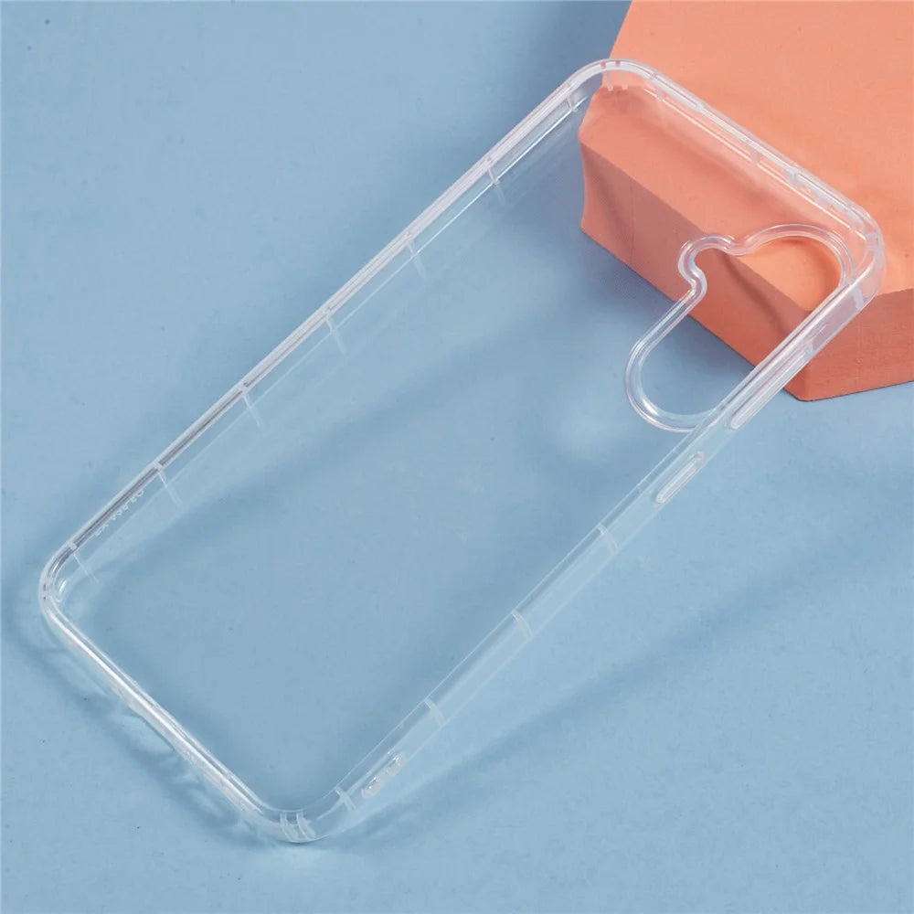 For Samsung Galaxy A26 5G Transparent TPU Cover Phone Case Airbag Protection (Big Rear Lens Hole) - 3