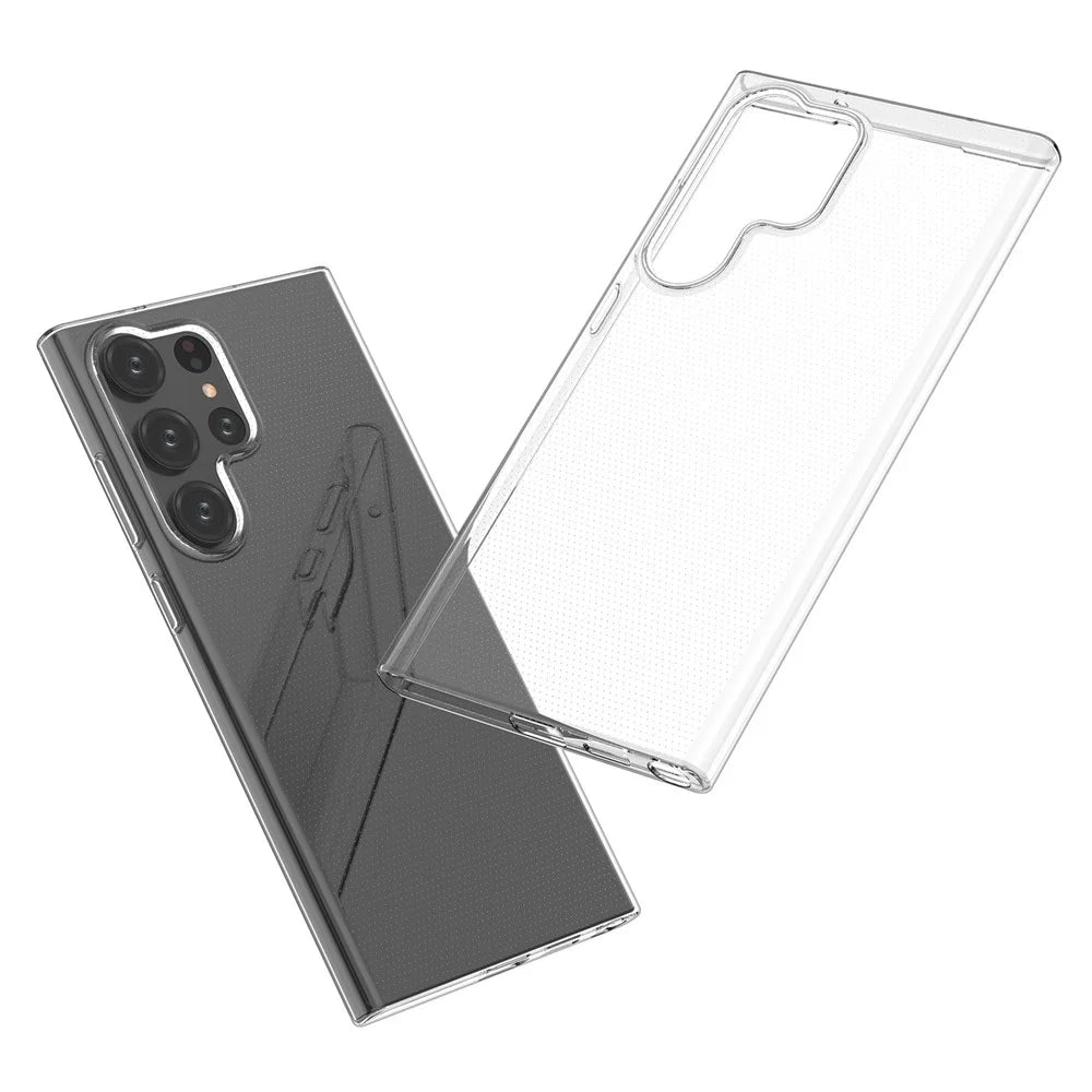 For Samsung Galaxy S23 Ultra Slim Anti-Scratch Soft TPU Cell Phone Case Super Clear Mobile Phone Cover - 3