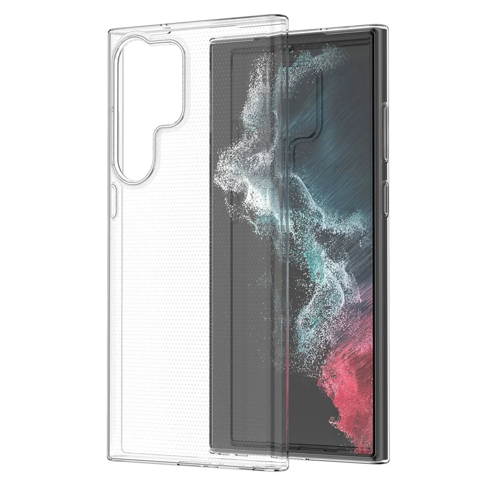 For Samsung Galaxy S23 Ultra Slim Anti-Scratch Soft TPU Cell Phone Case Super Clear Mobile Phone Cover - 5
