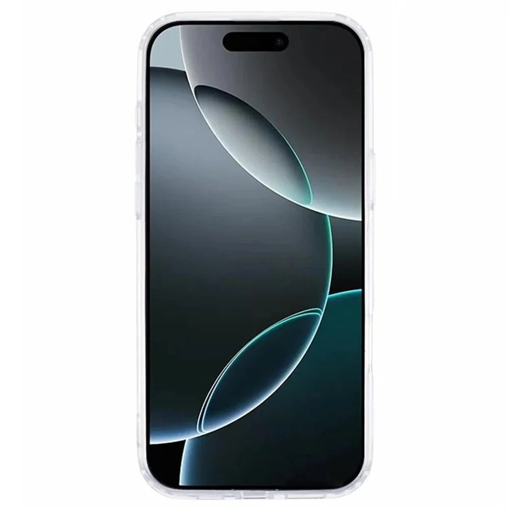 WANLONFENG LM Series For iPhone 16 Pro Max Clear Phone Case Compatible with MagSafe with Screen Film (Big Lens Hole) - 3