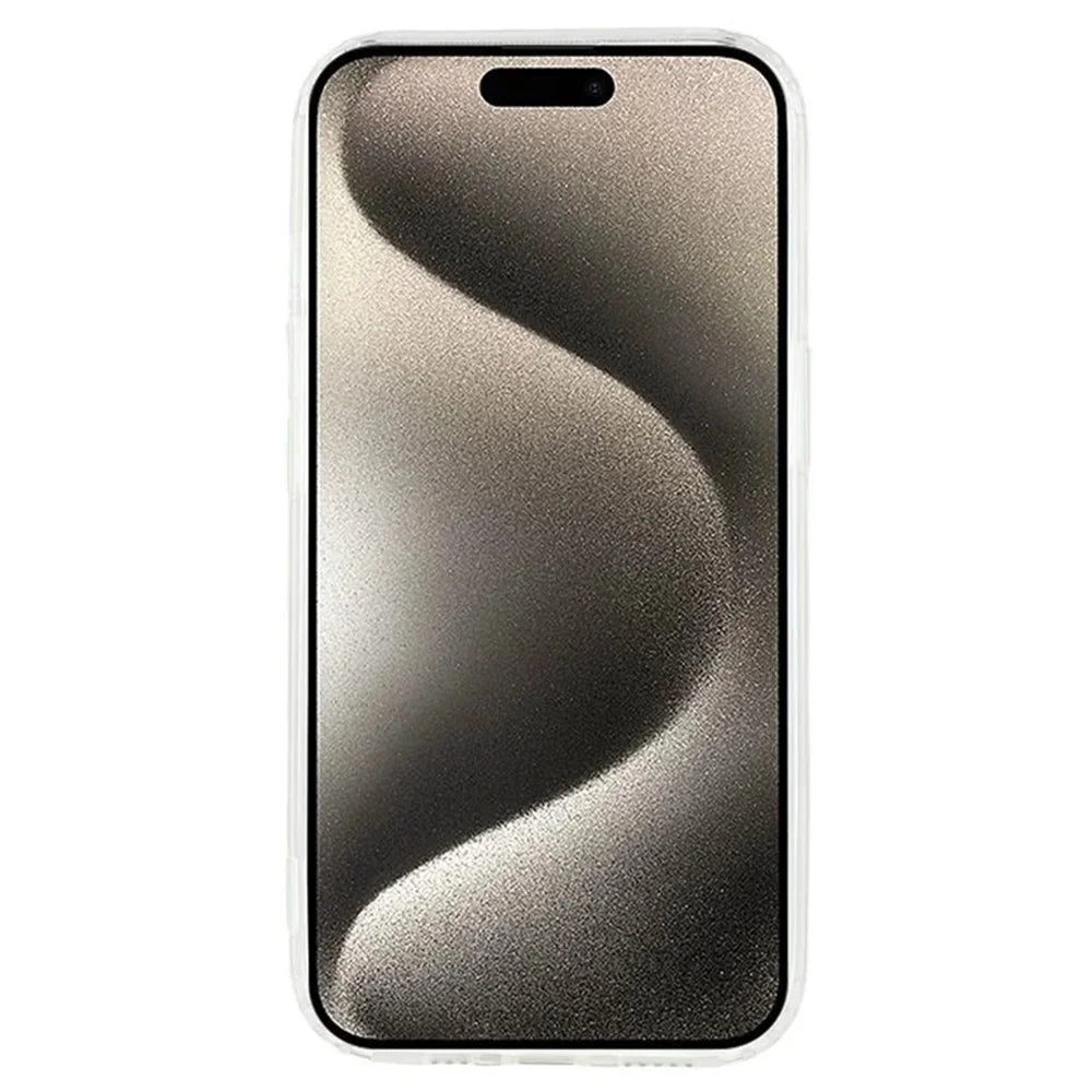 WANLONFENG LM Series For iPhone 15 Clear Phone Case Compatible with MagSafe with Screen Film (Big Lens Hole) - 4