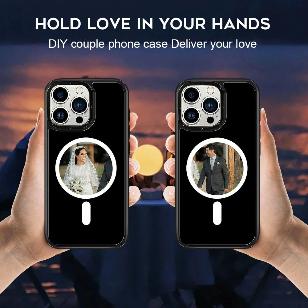 For iPhone 16 Pro E-Ink Phone Case Compatible with MagSafe NFC 6-Color TPU + PC Back Cover - 2