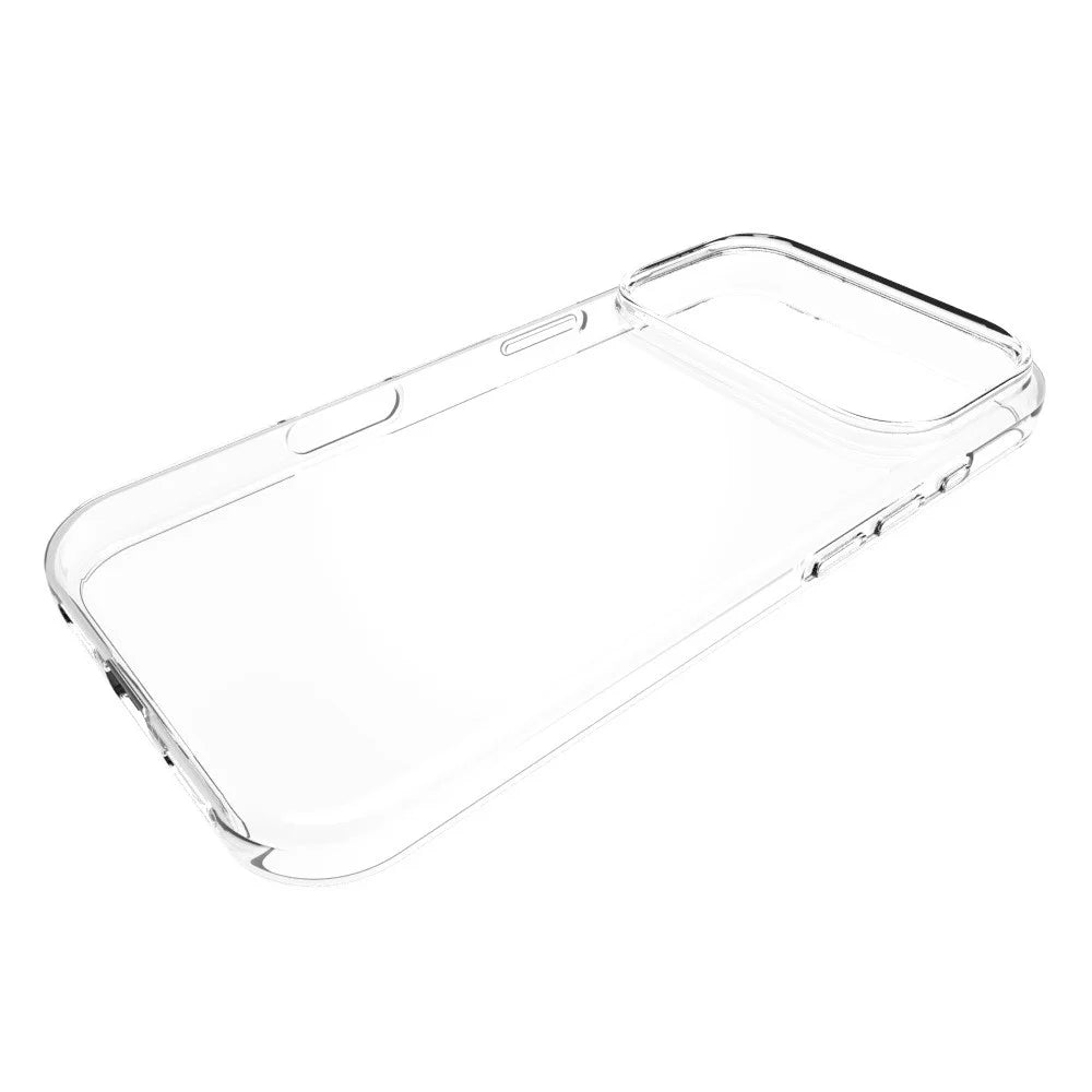 For iPhone 18 Pro / 17 Pro Case Watermark Resistant TPU Clear Phone Back Cover - 3