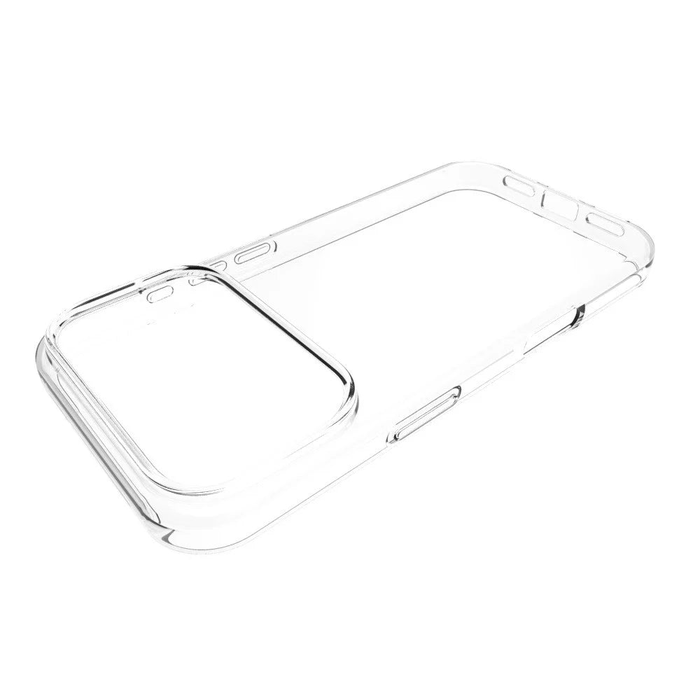 For iPhone 18 Pro / 17 Pro Case Watermark Resistant TPU Clear Phone Back Cover - 4