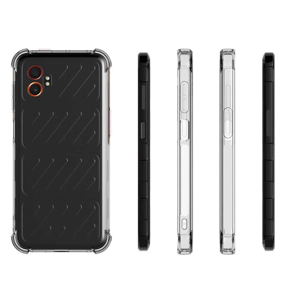 For Samsung Galaxy XCover7 Pro TPU Phone Case Non Slip Transparent Mobile Phone Cover - 5