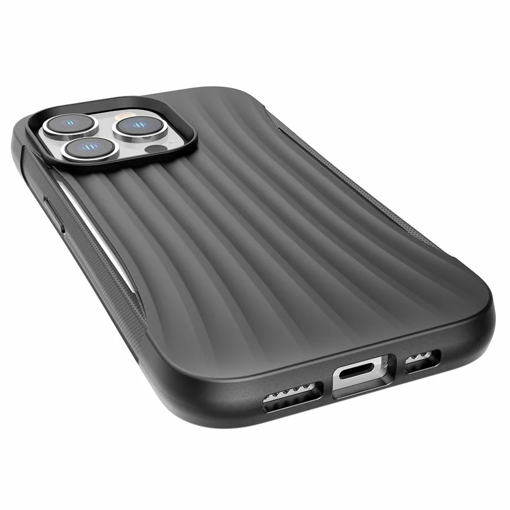 DEFENSE for iPhone 14 Pro Military Grade 10ft Drop Protection Case Biodegradable Soft TPU Cushion Shockproof Cover - Black - 2