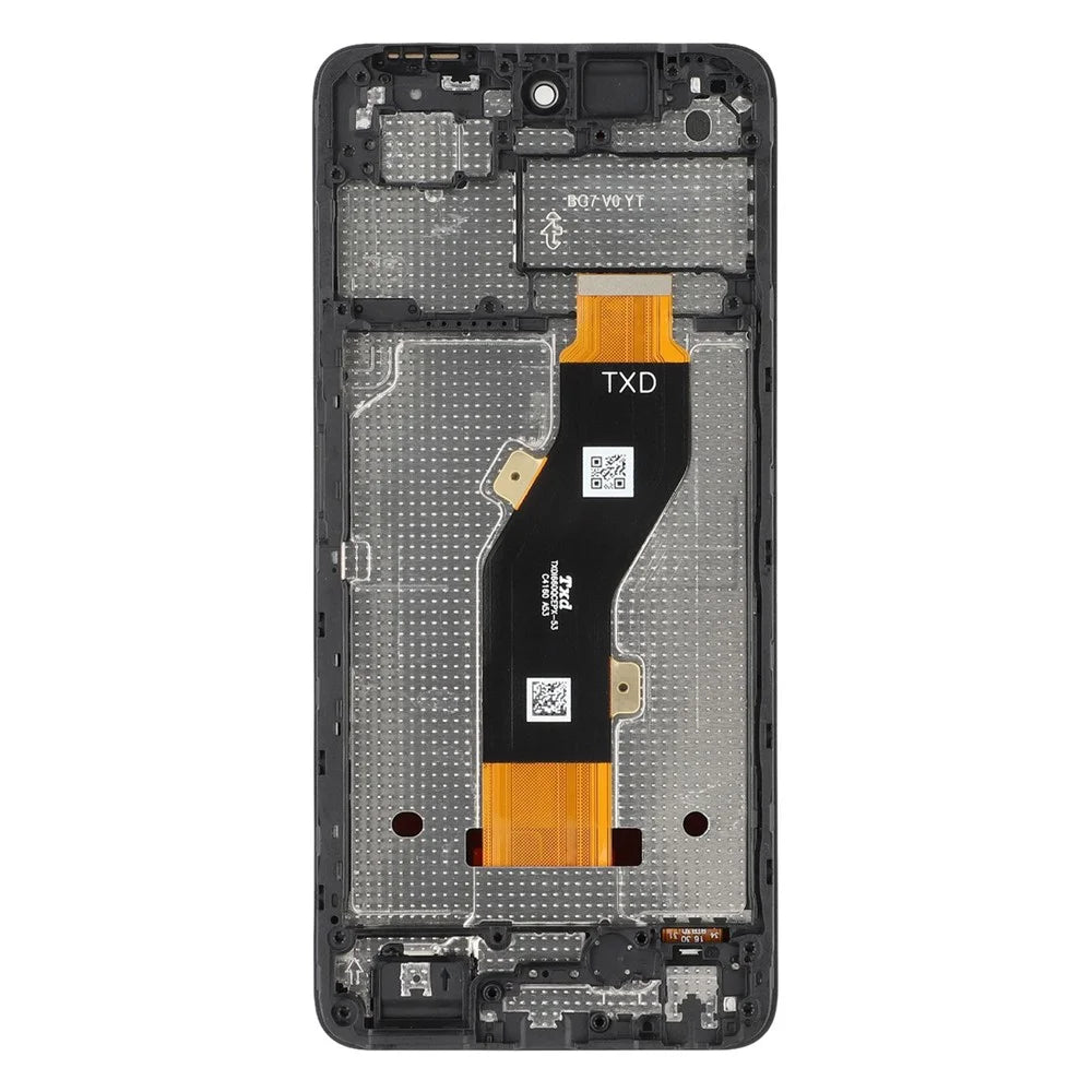 For TECNO Spark 20C BG7 Grade C LCD Screen and Digitizer Assembly + Frame (Without Logo) - 2