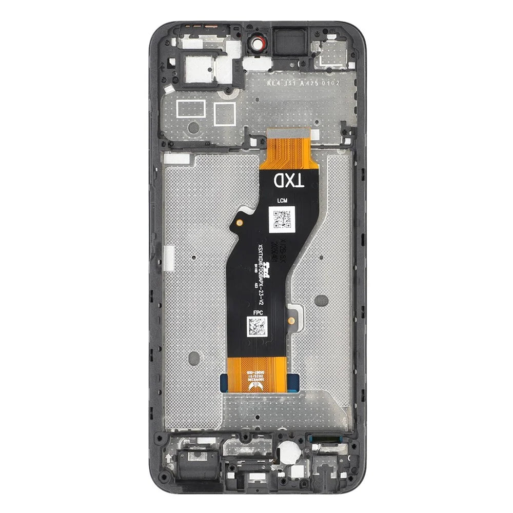 For TECNO Spark Go 1 KL4 Grade C LCD Screen and Digitizer Assembly + Frame (Without Logo) - 2